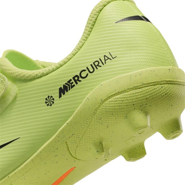 Volt/Czerwony - Nike - Mercurial Vapour 16 Club Childrens Firm Ground Football Boots