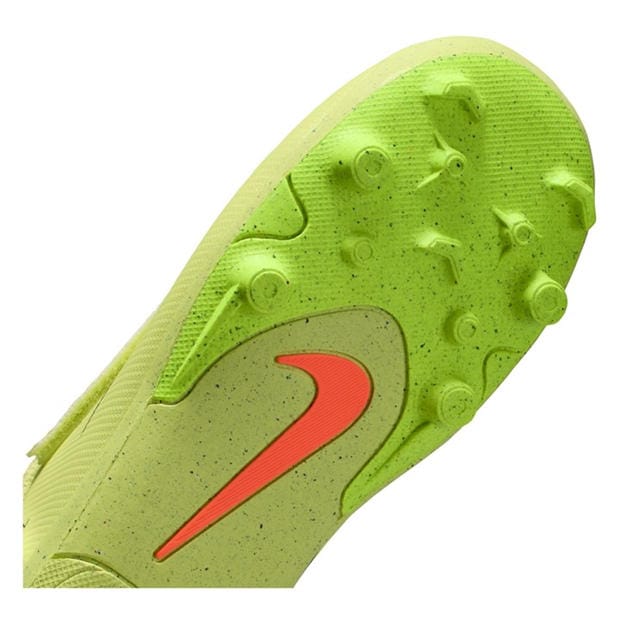 Volt/Czerwony - Nike - Mercurial Vapour 16 Club Childrens Firm Ground Football Boots