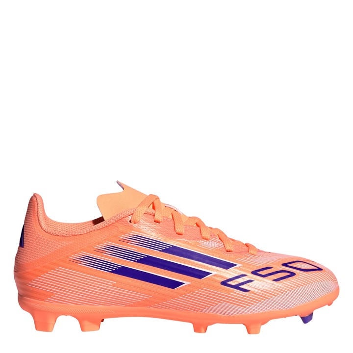 Adidas Boys Orange F50 League  Firm Ground Football Boots in Size C10, Sports Direct