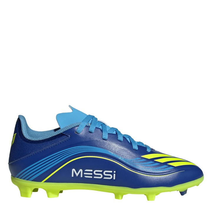 Adidas Boys Blue F50 League  Firm Ground Football Boots in Size C10, Sports Direct
