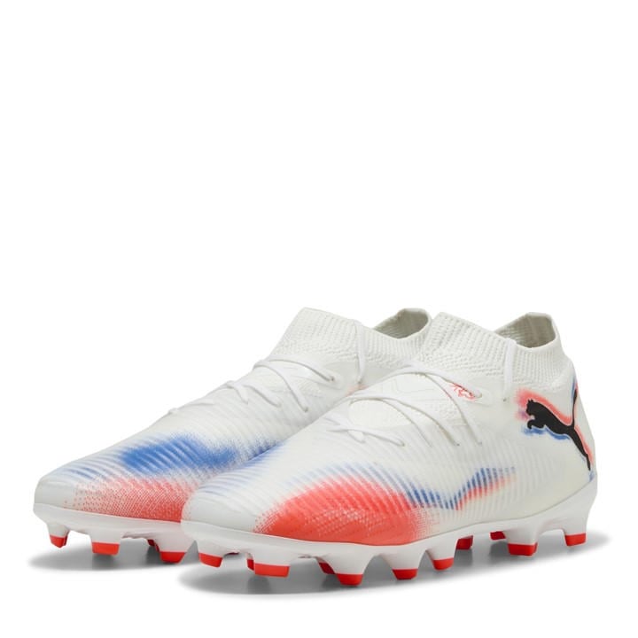 Puma Boys White Future 8 Pro  Artificial Ground Football Boots in Size 1.5, Sports Direct