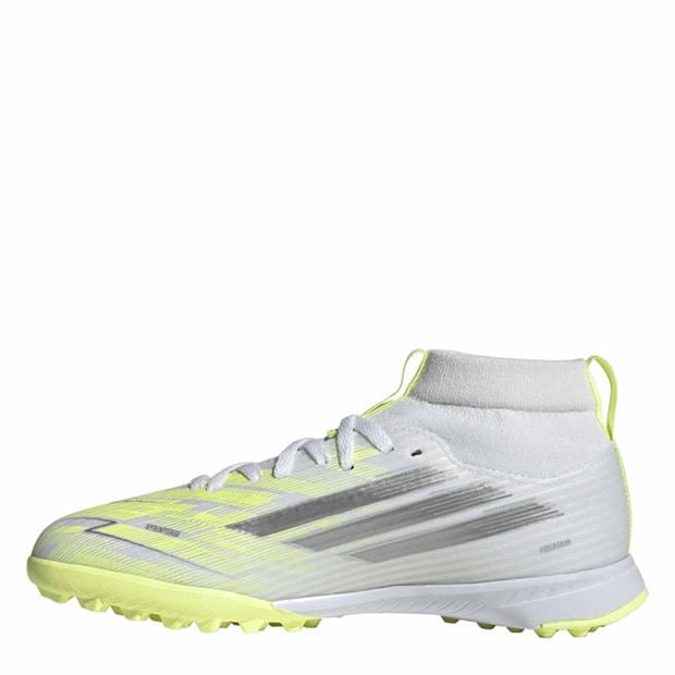 Ftwr White/Iron - adidas - Kids' F50 Sparkfusion League Astro Turf Football Boot