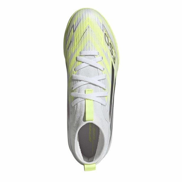 Ftwr White/Iron - adidas - Kids' F50 Sparkfusion League Astro Turf Football Boot
