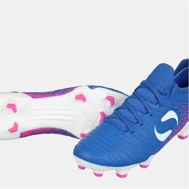 Blue/Pink - Sondico - Blaze Childrens FG Football Boots