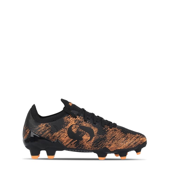 Sondico Boys Black Blaze  Fg Football Boots in Size C12, Sports Direct