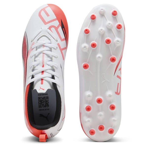 White-Bl - Puma - Unisex Kids' Ultra 5 Play Mg Firm Ground Football Boots