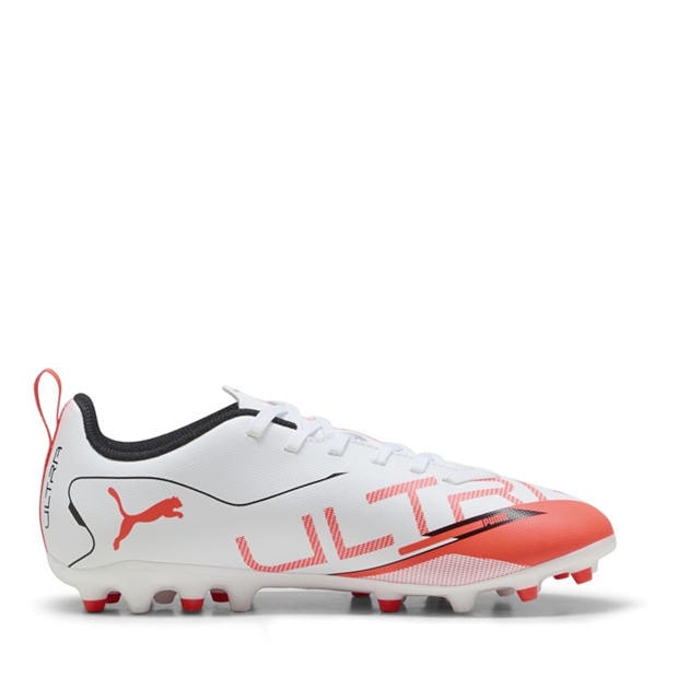 White-Bl - Puma - Unisex Kids' Ultra 5 Play Mg Firm Ground Football Boots