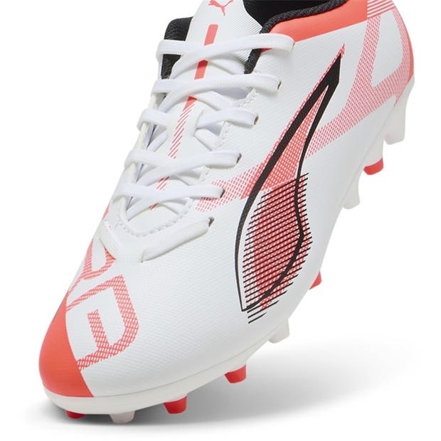 White-Bl - Puma - Unisex Kids' Ultra 5 Play Mg Firm Ground Football Boots