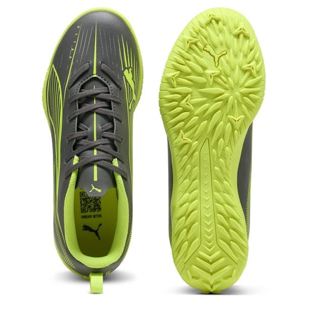 Matte Aged Sil - Puma - Puma Ultra 5 Play Tt Jr Astro Turf Football Boots Unisex Kids