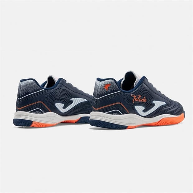 Navy Blue - Joma - Kids' Toledo Lace Up Indoor Football Boots