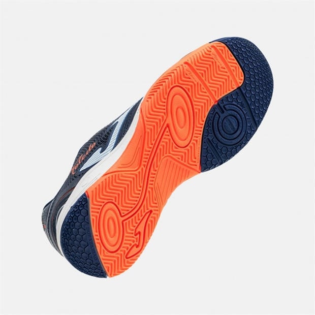 Navy Blue - Joma - Kids' Toledo Lace Up Indoor Football Boots