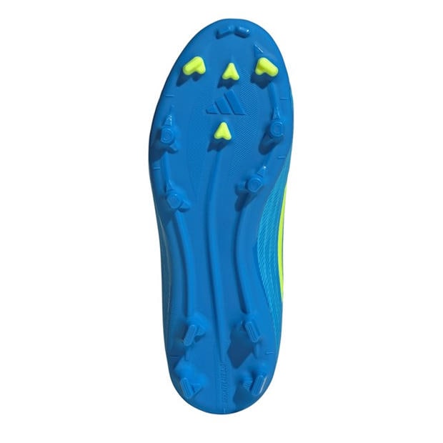 Blue/Yellow - adidas - F50 League Childrens Multi-Ground Football Boots