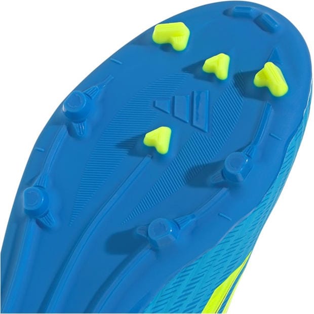 Blue/Yellow - adidas - F50 League Childrens Multi-Ground Football Boots