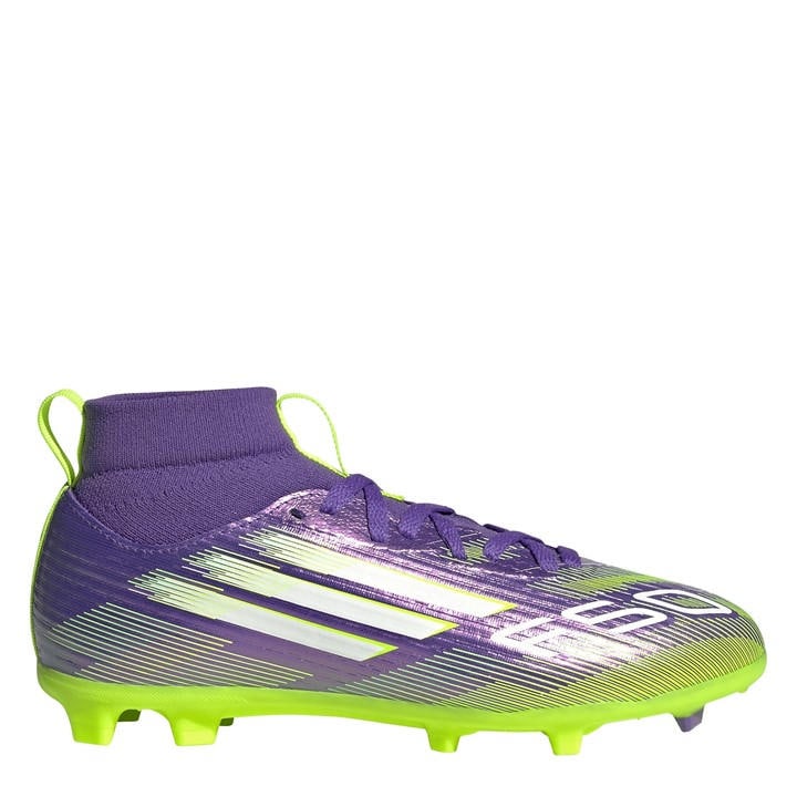 Adidas Boys Purple F50 League  -Ground Football Boots in Size C13, Sports Direct