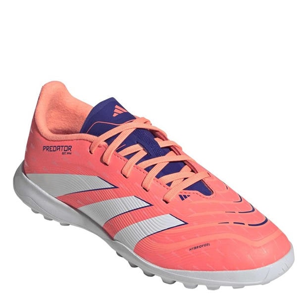 Signal Coral - adidas - Kids' Predator League Astro Turf Football Boot