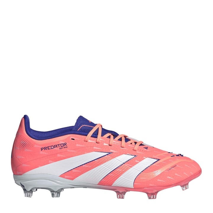 Adidas Boys Orange Kids' Predator Elite Firm Ground Football Boots in Size 2.5, Sports Direct