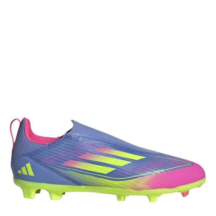 Adidas Boys Blue Kids' F50 League Firm Ground Football Boots in Size C10, Sports Direct