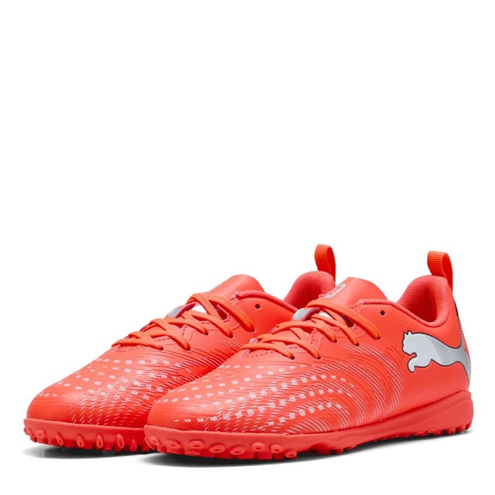 Puma Boys Red  Future 9 Play Astro Turf Football Boots in Size 1, Sports Direct