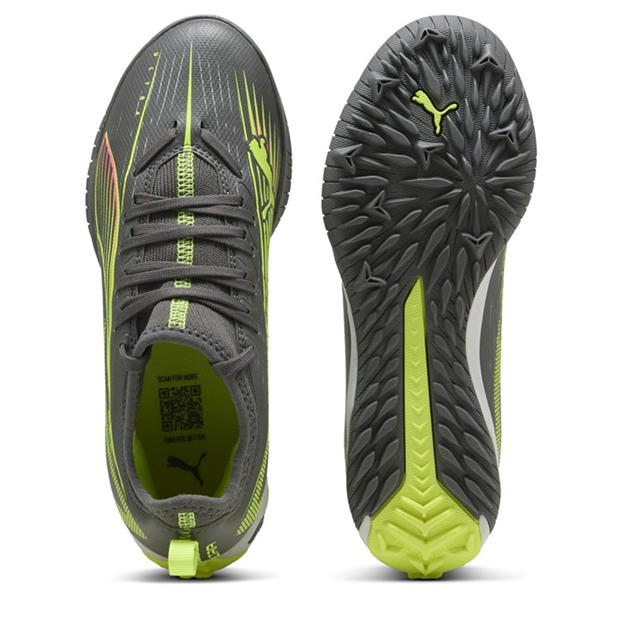 Matte Aged Sil - Puma - Puma Ultra 5 Match Tt + Mid Jr Astro Turf Football Boots Unisex Kids