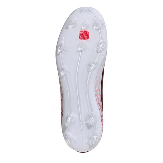 White/Blk/Red - adidas - F50 Childrens League Laceless Multi-Ground Boots