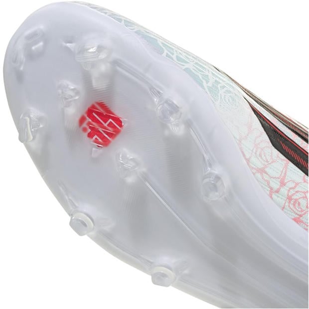 White/Blk/Red - adidas - F50 Childrens League Laceless Multi-Ground Boots