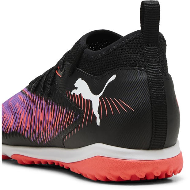 Black-Wh - Puma - Unisex Kids' Future 8 Match TT Mid Astro Turf Football Boots