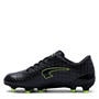 Blk/N.Green - Kronos - Italia 6 Junior Firm Ground Football Boots