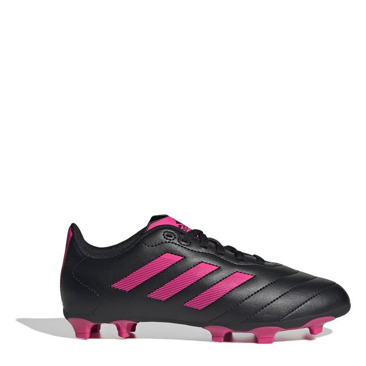 Adidas Boys Black Goletto Viii  Firm Ground Football Boots in Size C10.5, Sports Direct