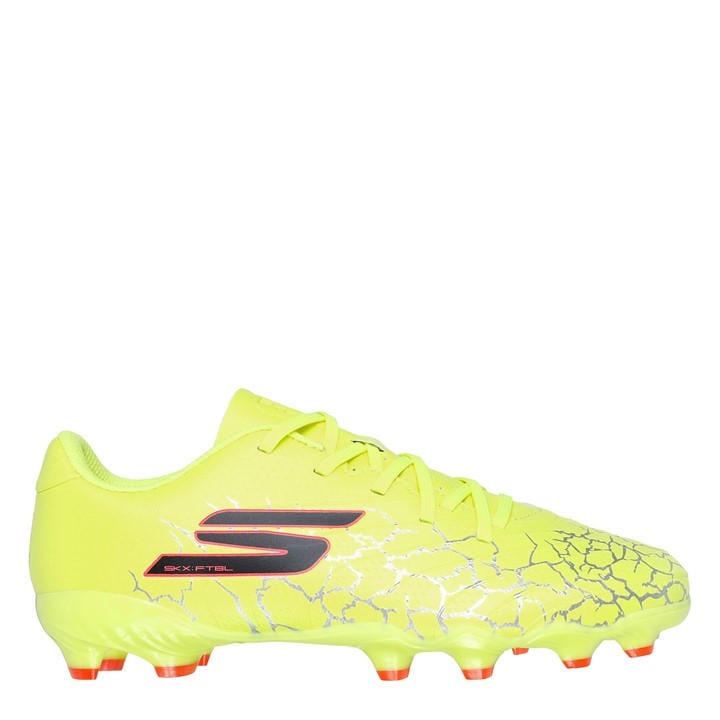 Skechers Boys Yellow Skx 01  Firm Ground Football Boots in Size C10, Sports Direct
