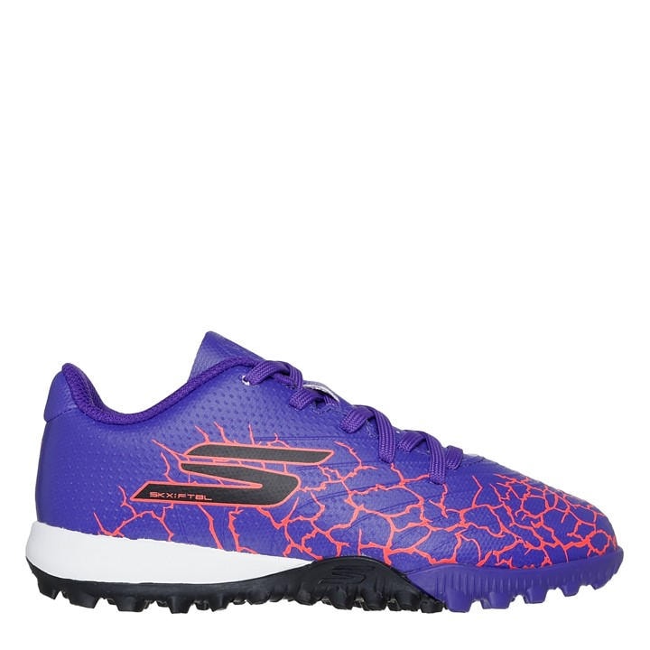 Skechers Boys Purple Skx 01  Astro Turf Football Boots in Size C12, Sports Direct