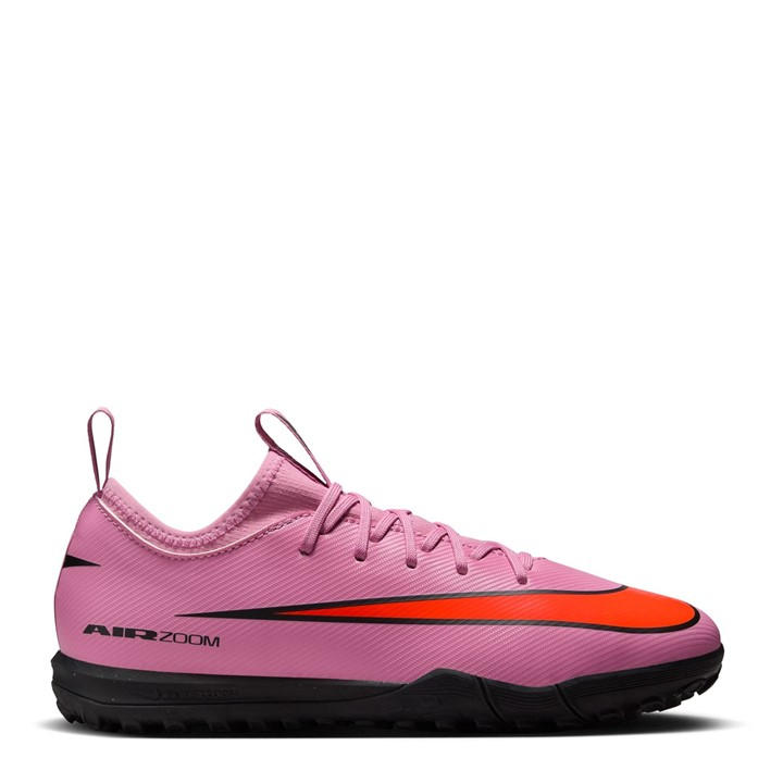 Nike  Kids Red Kids' Zoom Vapor 16 Academy Astro Turf Football Boot in Size 2.5, Sports Direct