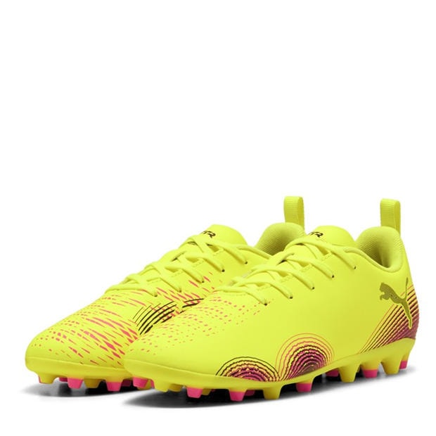 Yellow Alert - Puma - Kids' League Indoor Football Boots