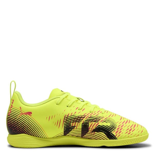 Yellow Alert - Puma - Unisex Kids' Future 8 Play It Indoor Football Boots