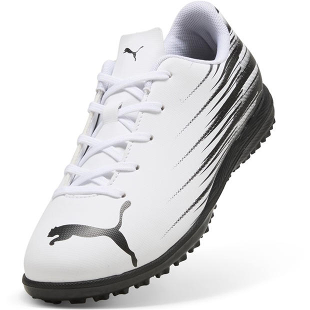 White-Bl - Puma - Kids' Attacanto II TT Astro Turf Football Boots