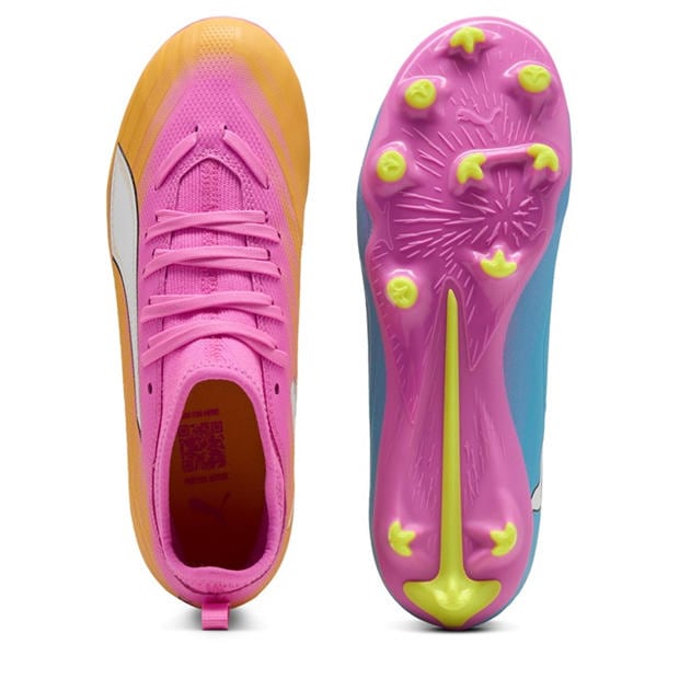 Poison Pink - Puma - Childrens PUMA Ultra 5 Match Firm Ground Football Boots