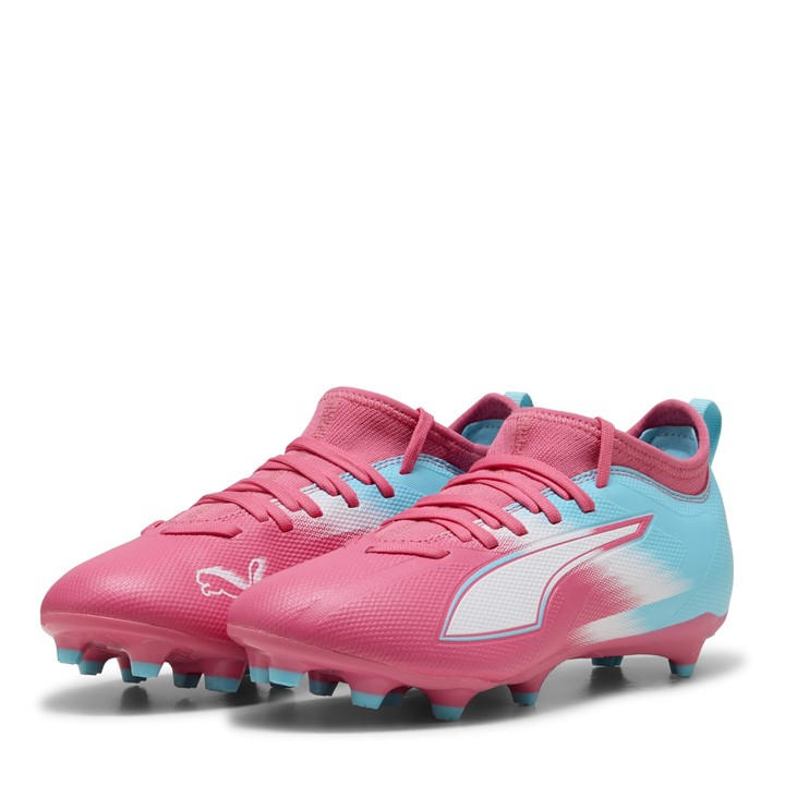 Puma Boys Blue  Ultra 5 Match Firm Ground Football Boots in Size C10, Sports Direct