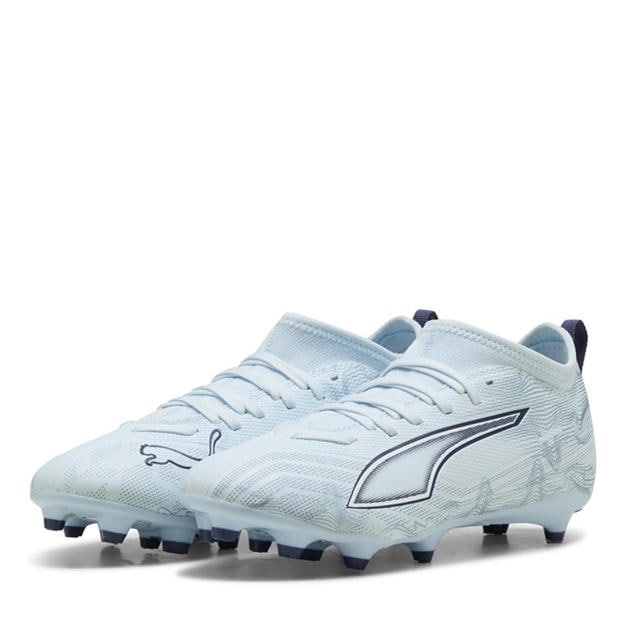 Icy Blue - Puma - Childrens PUMA Ultra 5 Match Firm Ground Football Boots