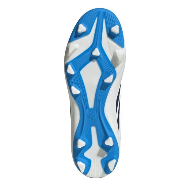 Wht/Blk/Blu - adidas - Childrens adidas Copa Pure IV Club Firm Ground Football Boots