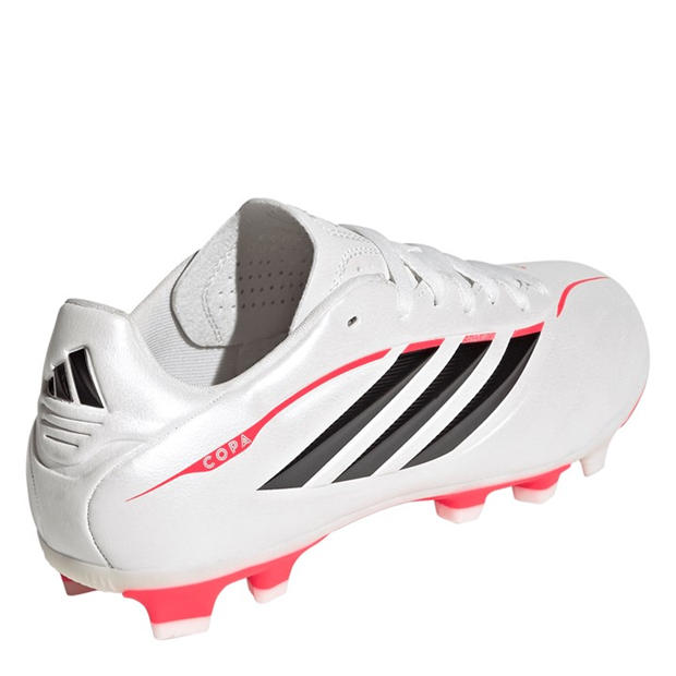 Silver/Black - adidas - Childrens adidas Copa Pure IV Club Firm Ground Football Boots