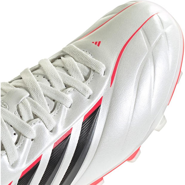 Silver/Black - adidas - Childrens adidas Copa Pure IV Club Firm Ground Football Boots
