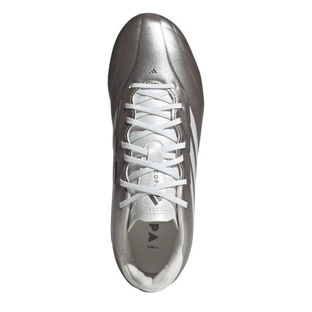 Silver - adidas - Kids' League Firm Ground Football Boots