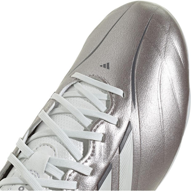 Silver - adidas - Kids' League Firm Ground Football Boots