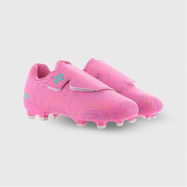 Pink Multi - ONeills - ONeills Sanctum Velcro Firm Ground Boots