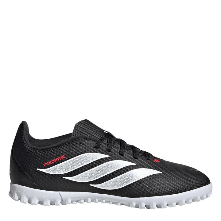 Adidas Boys Black Kids' Predator Club Astro Turf Football Boots in Size 1, Sports Direct