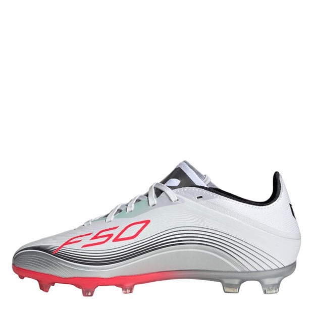 White/Red - adidas - F50 Elite Childrens Firm Ground Football Boots