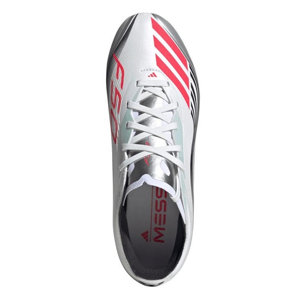 White/Red - adidas - F50 Elite Childrens Firm Ground Football Boots