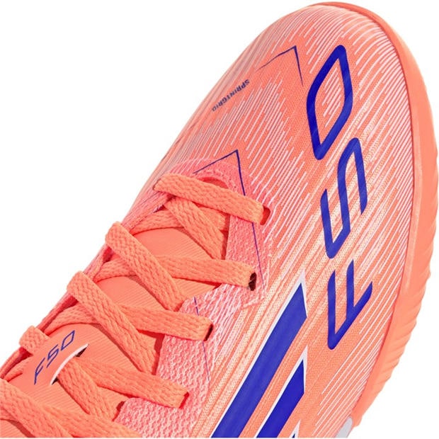 Oranžová/Modrá - adidas - F50 League Childrens Astro Turf Football Boots