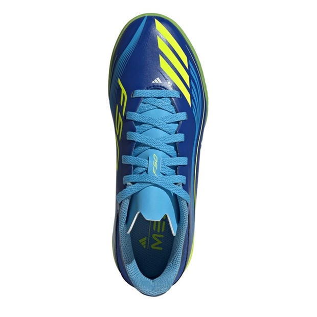 Modrá/Žltá - adidas - F50 League Childrens Astro Turf Football Boots