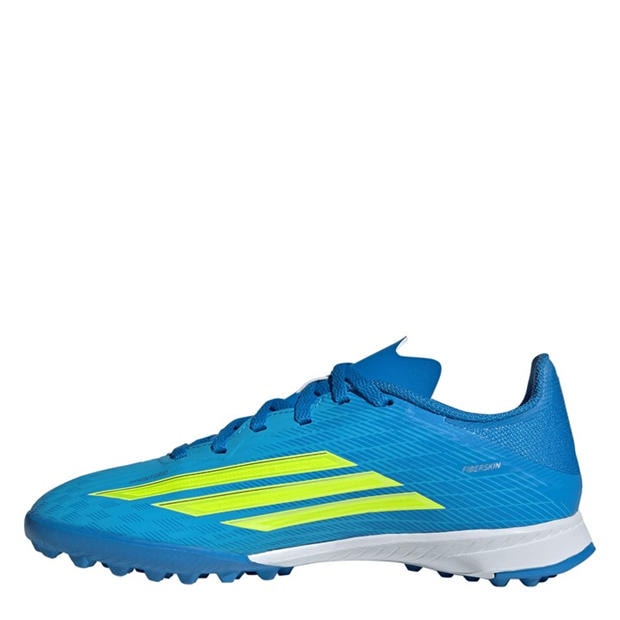 Blue/Yellow - adidas - F50 League Childrens Astro Turf Football Boots