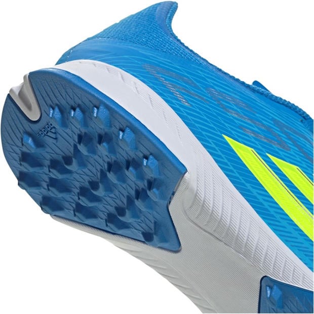 Blue/Yellow - adidas - F50 League Childrens Astro Turf Football Boots